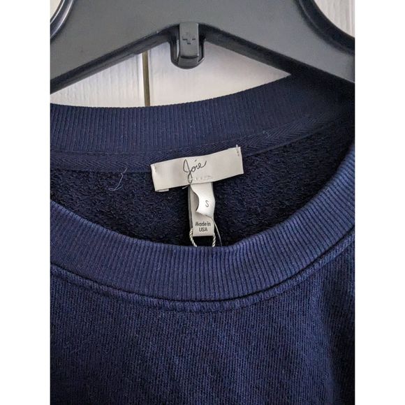 JOIE Lenexa Sail Away Nautical Tie Back Sweatshirt - Picture 4 of 5